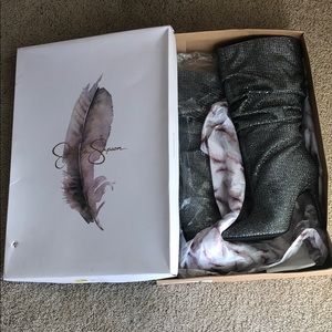 Heeled boots New in Box!